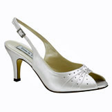 Angie Mid Heel Bridal Shoes