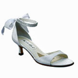 Carmen Low Heel Bridal Shoes
